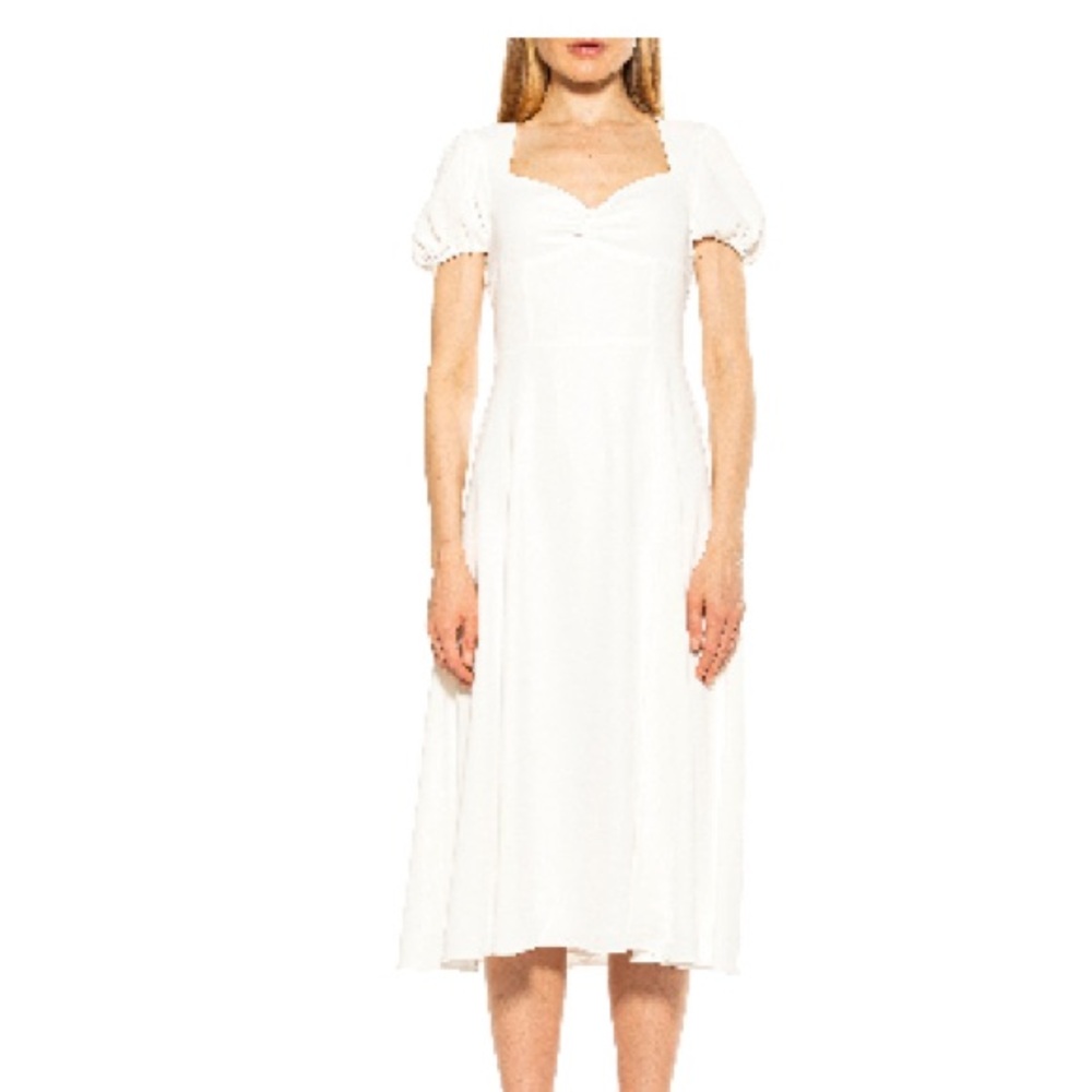 Gracie Sweetheart slit dress